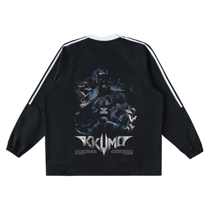 V-Neck Long-Sleeve T-Shirt - Batman