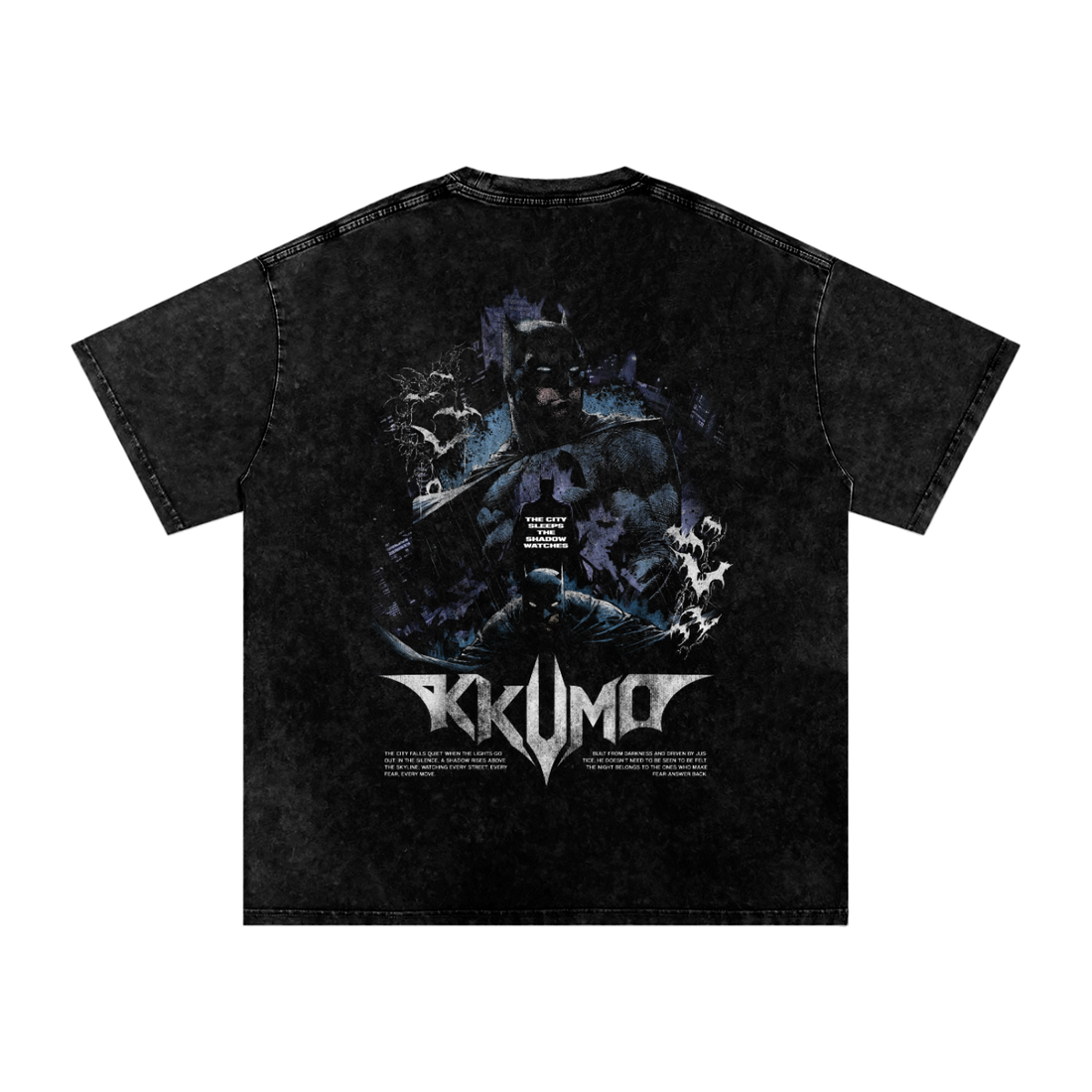 Snow Vintage Batman T-Shirt